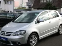 Gebraucht VW Golf Plus Edition 102 PS (75 kW) 2008 Silber Van / Kleinbus