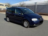 Gebraucht VW Touran 101 PS (74 kW) 2003 Blau Van / Kleinbus