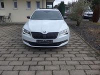 Gebraucht Skoda Superb SportLine 220 PS (161 kW) 2018 Moonweiss metallic Kombi