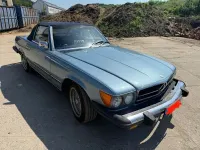 Gebraucht Mercedes SL450 224 PS (164 kW) 1974 Blau Cabrio