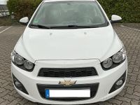 Gebraucht Chevrolet Aveo 95 PS (69 kW) 2012 Weiß Limousine