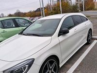Gebraucht Mercedes CLA220 AMG line 177 PS (130 kW) 2016 Weiß Limousine
