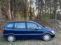 Gebraucht Opel Zafira 101 PS (74 kW) 2002 Blau Van / Kleinbus
