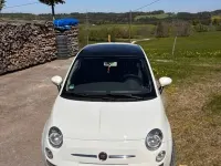 Gebraucht Fiat 500 Lounge 69 PS (50 kW) 2014 Silber Kleinwagen
