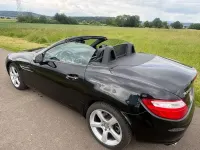 Gebraucht Mercedes SLK200 184 PS (135 kW) 2015 Schwarz Cabrio
