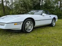 Gebraucht Corvette C4 247 PS (181 kW) 1992 Weiß Cabrio