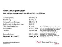 Gebraucht Audi e-tron Sportback Ambiente 210 kW (286 PS) 2025 Gletscherweiß metallic SUV