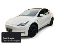 Gebraucht Tesla Model Y Long Range AWD 258 kW (351 PS) 2023 Weiß SUV