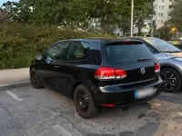 Gebraucht VW Golf VI 122 PS (89 kW) 2010 Schwarz Kleinwagen
