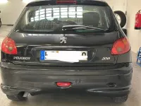 Gebraucht Peugeot 206 75 PS (55 kW) 2007 Schwarz Limousine