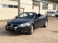 Gebraucht VW Eos 122 PS (89 kW) 2009 Blau Cabrio