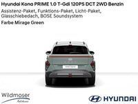 gebraucht Hyundai Kona ❤️ PRIME 1.0 T-Gdi 120PS DCT 2WD Benzin ⌛ 5 Monate Lieferzeit ✔️ mit 5 Zusatz-Paketen