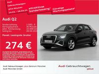 Gebraucht Audi Q2 S-Line 150 PS (110 kW) 2024 Mythosschwarz metallic SUV