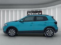 Gebraucht VW T-Cross Active 95 PS (69 kW) 2021 Makenatürkis (metallic) SUV
