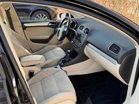 Gebraucht VW Golf VI 122 PS (89 kW) 2009 Schwarz Kleinwagen