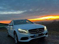 Usata Mercedes C250 204 CV (150 kW) 2015 Bianco Station wagon
