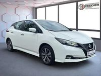 Gebraucht Nissan Leaf Acenta 110 kW (150 PS) 2021 Weiß Kleinwagen