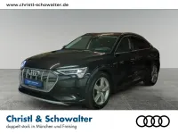 Gebraucht Audi e-tron Sportback Advanced 300 kW (408 PS) 2022 Mythosschwarz metallic SUV
