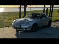 Gebraucht Mazda MX5 110 PS (80 kW) 2003 Silber Cabrio