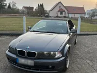 Gebraucht BMW 320 Cabriolet 170 PS (125 kW) 2001 Grau Cabrio