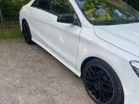 Gebraucht Mercedes CLA200 AMG line 156 PS (114 kW) 2016 Weiß Coupé