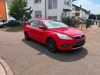 Gebraucht Ford Focus Cabriolet 101 PS (74 kW) 2009 Rot Cabrio