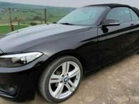 Gebraucht BMW 218 136 PS (100 kW) 2016 Schwarz Cabrio