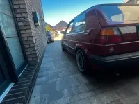 Gebraucht VW Golf II 55 PS (40 kW) 1991 Rot Kleinwagen