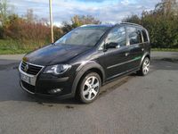Gebraucht VW Touran Cross 140 PS (102 kW) 2009 Schwarz Van / Kleinbus