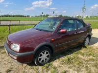 Gebraucht VW Golf Cabriolet 90 PS (66 kW) 1995 Rot Cabrio