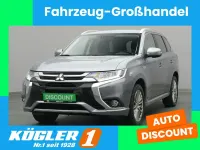 Gebraucht Mitsubishi Outlander P-HEV Plus 203 PS (149 kW) 2016 Platinum grau Limousine