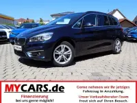 Gebraucht BMW 218 Gran Tourer Luxury Line 136 PS (100 kW) 2016 Blau Van / Kleinbus