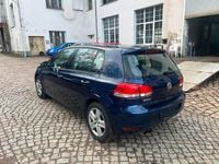Gebraucht VW Golf VI 125 PS (91 kW) 2010 Blau Kleinwagen