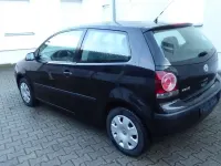 Gebraucht VW Polo Trendline 60 PS (44 kW) 2008 Schwarz Kleinwagen