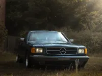 Gebraucht Mercedes S500 231 PS (169 kW) 1984 Blau Coupé