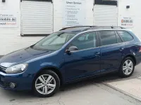 Gebraucht VW Golf VII Match 140 PS (102 kW) 2012 Blau Kombi