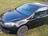 Gebraucht VW Golf VI Trendline 80 PS (58 kW) 2010 Schwarz Kleinwagen