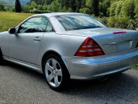 Gebraucht Mercedes SLK200 163 PS (119 kW) 2000 Grau Cabrio