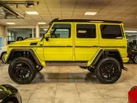 Gebraucht Mercedes G500 4x4² 421 PS (309 kW) 2017 Gelb SUV