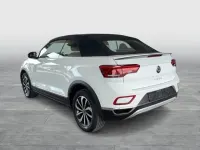 Gebraucht VW T-Roc Cabriolet Style 150 PS (110 kW) 2022 Weiß Cabrio