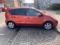 Gebraucht Nissan Note 110 PS (80 kW) 2009 Orange Kleinwagen