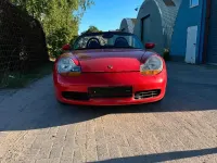 Gebraucht Porsche Boxster 204 PS (150 kW) 1997 Rot Cabrio