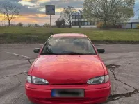 Gebraucht Hyundai Accent GLS 60 PS (44 kW) 1996 Rot Kleinwagen