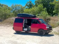 Gebraucht VW Multivan Allstar 78 PS (57 kW) 1994 Rot Van / Kleinbus
