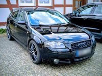 Usata Audi A3 101 CV (74 kW) 2007 Nero Utilitaria