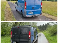 Gebraucht Renault Trafic 114 PS (83 kW) 2008 Blau Van / Kleinbus