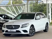 Gebraucht Mercedes C220 194 PS (142 kW) 2019 Weiß Limousine