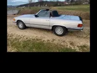 Gebraucht Mercedes SL500 231 PS (169 kW) 1983 Silber Cabrio