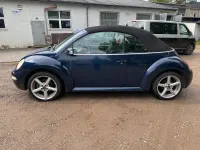 Gebraucht VW New Beetle Cabriolet 75 PS (55 kW) 2003 Blau Cabrio