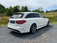 Gebraucht Mercedes C220 AMG line 170 PS (125 kW) 2017 Weiß Limousine